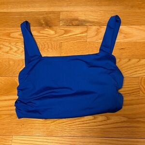 SHEIN Royal Blue Crop Top